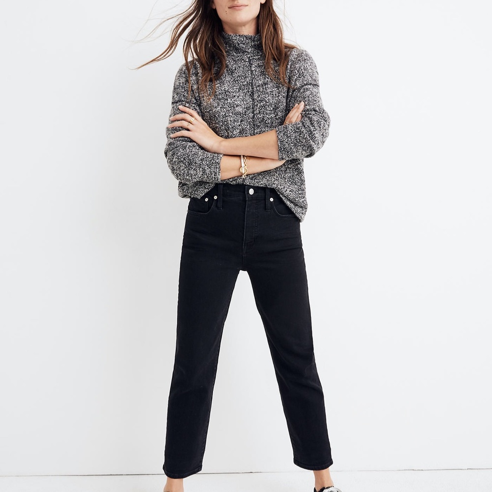 NWT Madewell Classic Straight Jeans Lunar Wash